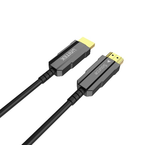 Изображение Оптоволоконный HDMI кабель UNITEK длиной 20 метров.
