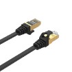 Picture of UNITEK flat network cable CAT7, 2 meters long.