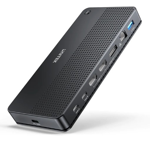 Picture of Universal docking station UNITEK D1103A01 with KVM.