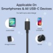 Изображение Кабель USB 3.0 для подключения USB-C UNITEK длиной 2 метра черного цвета.