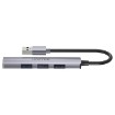 Picture of UNITEK H1208A USB-A splitter with 4 USB-A ports.
