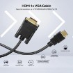 תמונה של כבל HDMI ל-VGA UNITEK באורך 2 מטר