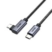 Изображение Угловой USB-C кабель UNITEK 100 Вт длиной 2 метра.