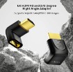 Picture of 90° and 270° HDMI adapter UNITEK 8K.