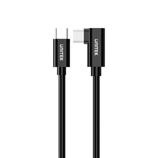 תמונה של כבל UNITEK VR Link Pro USB-C ל-USB-C בזווית 90°