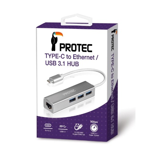 Изображение Разветвитель USB 3.1 с сетевым подключением PROTEC DM131.