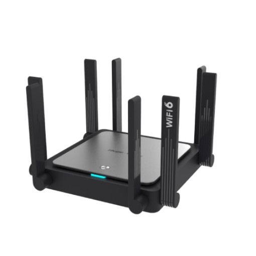 Изображение Роутер Ruijie Reyee RG-EW3200GX PRO Wi-Fi 6 стандарта AX3200 черного цвета.