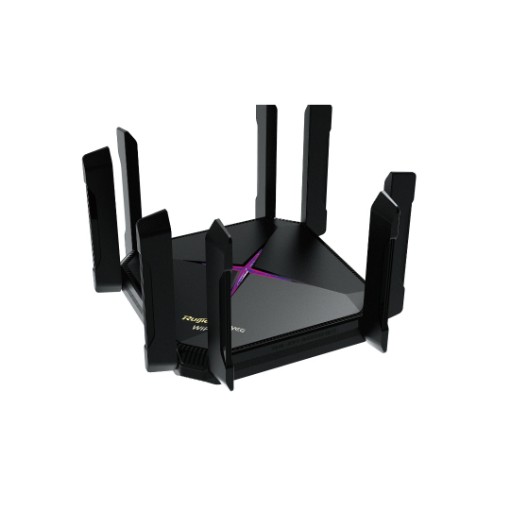Изображение Облачный управляемый маршрутизатор Ruijie Reyee RG-EW6000GX Wi-Fi 6 черного цвета.