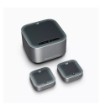 תמונה של דיבורית שולחנית Rocware A10 עם מיקרופונים להרחבה בצבע שחור
