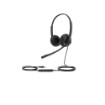 תמונה של אוזניות מוקד Yealink UH34 B USB דו-אוזניות דמוי עור