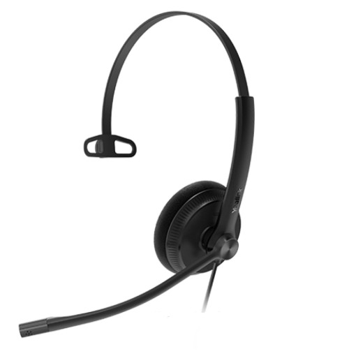 Picture of Yealink YHS34 M Mono Headset in Black.