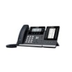 Изображение Настольный IP-телефон Yealink T43U черно-белого цвета.