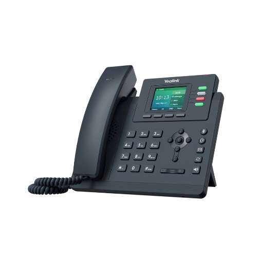 Изображение Настольный IP телефон Yealink T33G черного цвета.