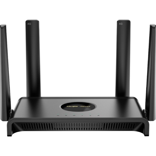 Изображение 4G LTE сотовый маршрутизатор Ruijie Reyee модель RG-EW300T черного цвета.