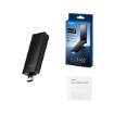 Изображение Беспроводной сетевой адаптер USB Cudy WU5400 Wi-Fi 6E AX5400 с внешними антеннами.