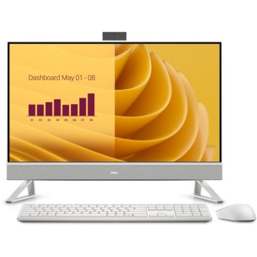 Picture of All-in-one computer Dell 27 EC27250 in white color IN-RD33-16717.