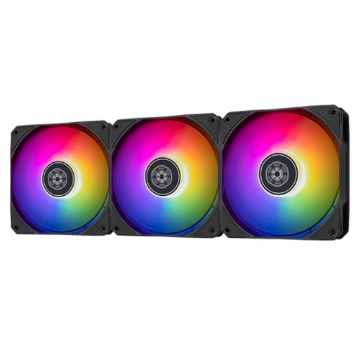 Изображение Вентилятор SilverStone Air Nexus 120 ARGB 120 мм PWM 3x вентилятора.