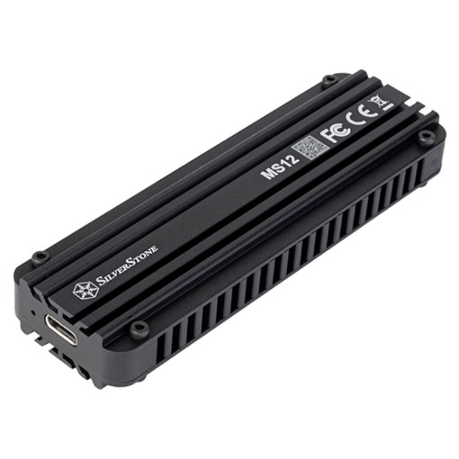תמונה של מארז NVMe M.2 ל-SSD SilverStone MS12