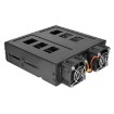 תמונה של כלוב כוננים SilverStone FS204-US ל-4 כונני U.2 בגודל 2.5 אינץ'