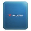 תמונה של כונן SSD Verbatim SnapBack 2TB בצבע כחול מטאלי