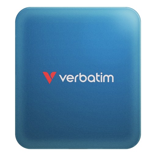 תמונה של כונן SSD Verbatim SnapBack 2TB בצבע כחול מטאלי