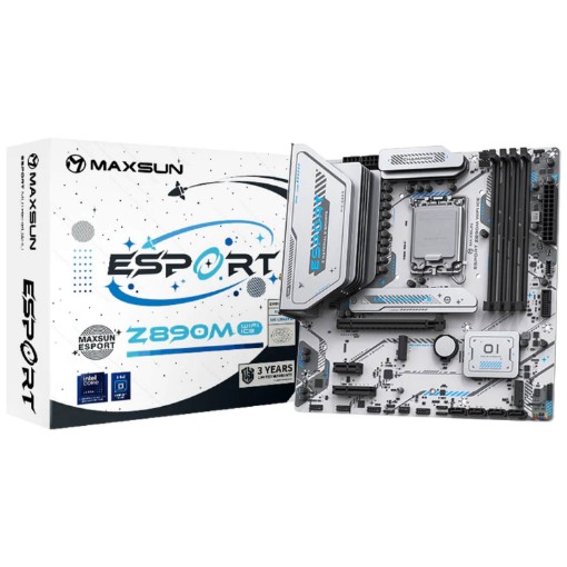 Picture of Motherboard MAXSUN eSport Z890M WIFI ICE.