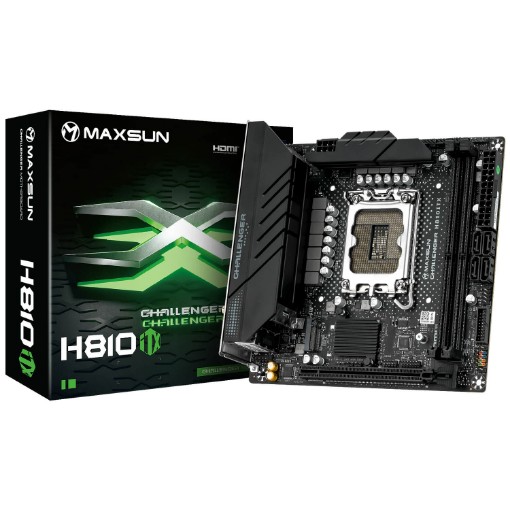תמונה של לוח אם MAXSUN Challenger H810ITX WIFI