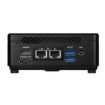 Изображение Микрокомпьютер MSI Cubi 5 1M-634XIL черного цвета.