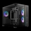 Picture of GAMDIAS ATLAS M3M computer case in black.