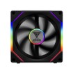 Изображение Вентилятор GAMDIAS AEOLUS P2-1201 WH черного цвета.