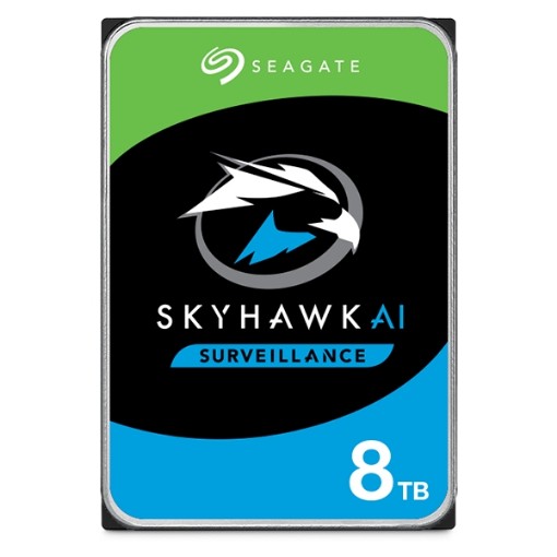 תמונה של כונן HDD Seagate SkyHawk AI 8TB 256MB 7200 RPM
