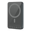 Изображение Беспроводной аккумулятор ENERGY MP39 Legend 10000mAh серого цвета, поддерживает MagSafe и быструю зарядку.
