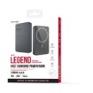 Изображение Беспроводной аккумулятор ENERGY MP39 Legend 10000mAh серого цвета, поддерживает MagSafe и быструю зарядку.