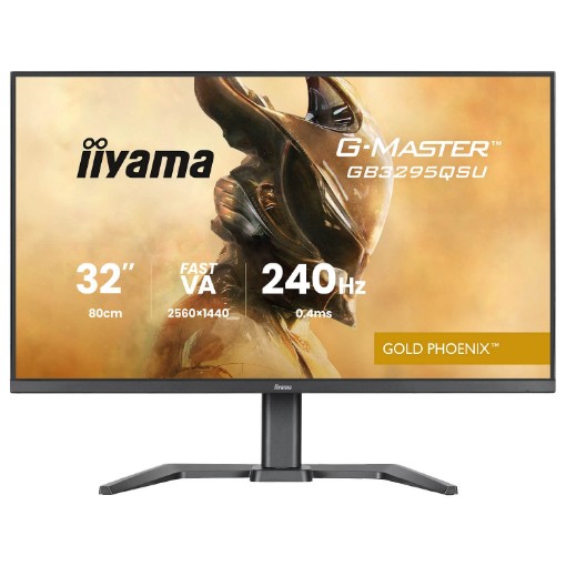 תמונה של מסך מחשב לגיימינג IIYAMA G-Master GB3295QSU-B1 בגודל 31.5 אינץ'