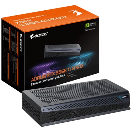 Изображение Внешняя видеокарта Gigabyte AORUS RTX 5060 Ti AI BOX GV-N506TIXEB-16GD.