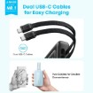 Picture of Anker Zolo Power Bank Backup Battery 35W 10,000mAh in blue.