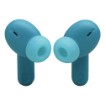 Picture of JBL Tune Beam 2 TWS wireless headphones in turquoise color.
