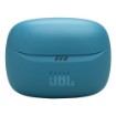 Picture of JBL Tune Beam 2 TWS wireless headphones in turquoise color.