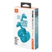 Picture of JBL Tune Beam 2 TWS wireless headphones in turquoise color.