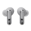 Picture of JBL Live Beam 3 TWS wireless headphones in silver color.