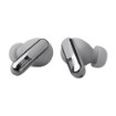Picture of JBL Live Beam 3 TWS wireless headphones in silver color.