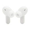 Picture of JBL Tune Beam 2 TWS wireless headphones in white.