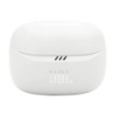 Picture of JBL Tune Beam 2 TWS wireless headphones in white.