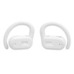 Изображение Беспроводные наушники JBL Soundgear Sense, спортивная модель, белого цвета.