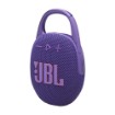 Изображение Портативная колонка JBL Clip 5 фиолетового цвета.