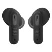 Picture of JBL Tune Beam 2 TWS wireless headphones in black.