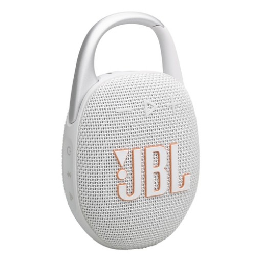 Изображение Портативная колонка JBL Clip 5 белого цвета.