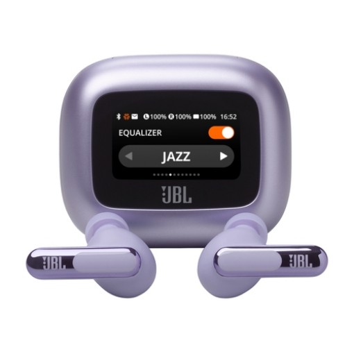 תמונה של אוזניות אלחוטיות JBL Live Beam 3 TWS בצבע סגול