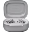 Picture of JBL Live Flex 3 TWS wireless headphones in silver color.