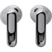Picture of JBL Live Flex 3 TWS wireless headphones in silver color.